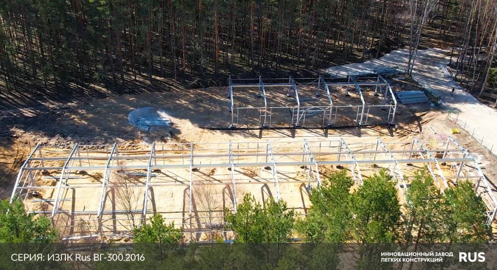 Быстровозводимые здания для Гольф-клуба Доброград